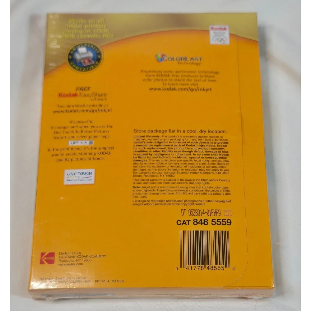 Kodak Inkjet Photo Paper Ultima Ultra Premium 4